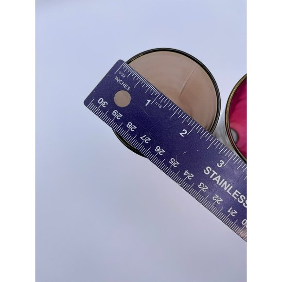 Pair of Beautiful, Modern, Gold Filigree Champagne Flutes, Heavy Bottom, 6 3/4” - Picture 8 of 9